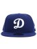 画像2: NEW ERA 9FIFTY LA DODGERS D LOGO DK ROYAL/WHITE (2)