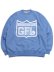 画像1: 【送料無料】WEST WEAR GFL EMBROIDERY LOGO CREWNECK SAXE BL/WHT (1)