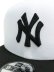 画像6: NEW ERA 9FIFTY NY YANKEES WHT/BLK/BLK VISOR