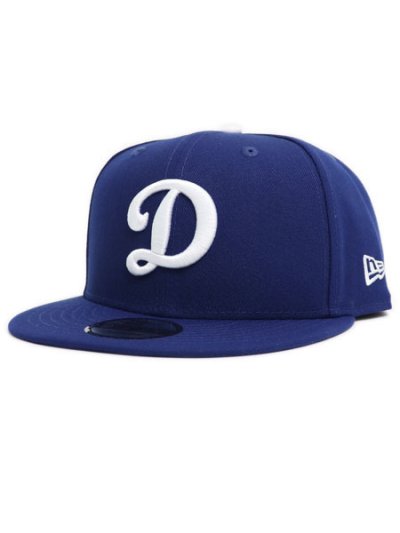 画像1: NEW ERA 9FIFTY LA DODGERS D LOGO DK ROYAL/WHITE