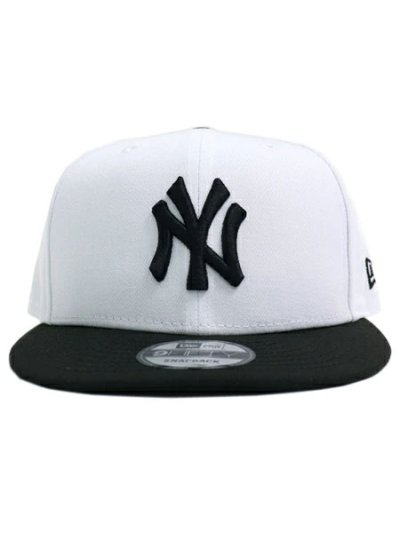 画像2: NEW ERA 9FIFTY NY YANKEES WHT/BLK/BLK VISOR