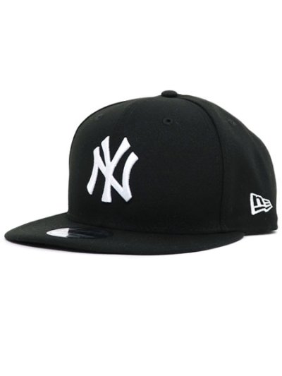 画像1: NEW ERA 9FIFTY NY YANKEES BLACK/WHITE