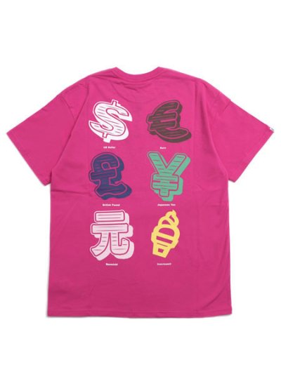 画像1: ICECREAM CASH RULES TEE BEETROOT PURPLE