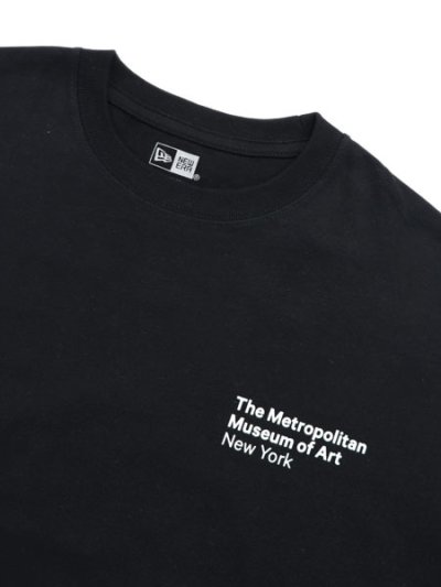 画像3: NEW ERA THE MET OVER SIZED COTTON TEE BLACK