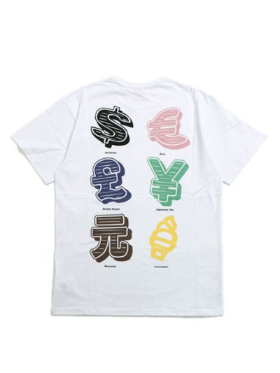 画像1: ICECREAM CASH RULES TEE WHITE