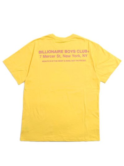 画像2: BILLIONAIRE BOYS CLUB BB DYE TEE YELLOW