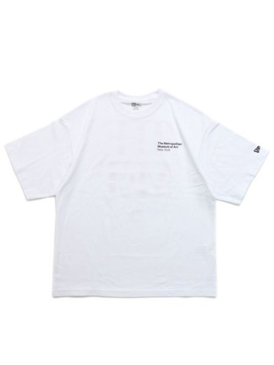 画像2: NEW ERA THE MET OVER SIZED COTTON TEE WHITE