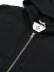 画像3: 【送料無料】REIGNING CHAMP MIDWEIGHT TERRY SLIM ZIP HOODIE BLACK