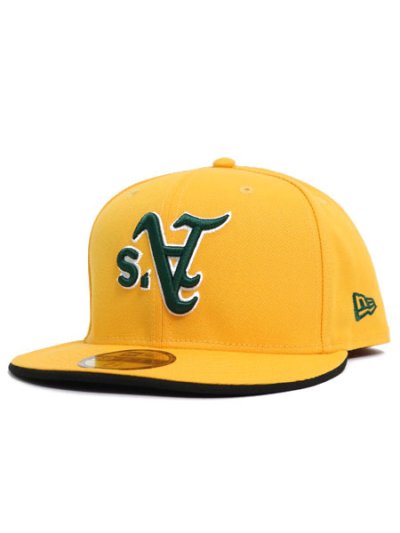 画像1: NEW ERA 59FIFTY UPSIDE DOWN ATHLETICS AGLOD