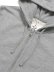 画像3: 【送料無料】REIGNING CHAMP MIDWEIGHT TERRY SLIM ZIP HOODIE HTR GREY