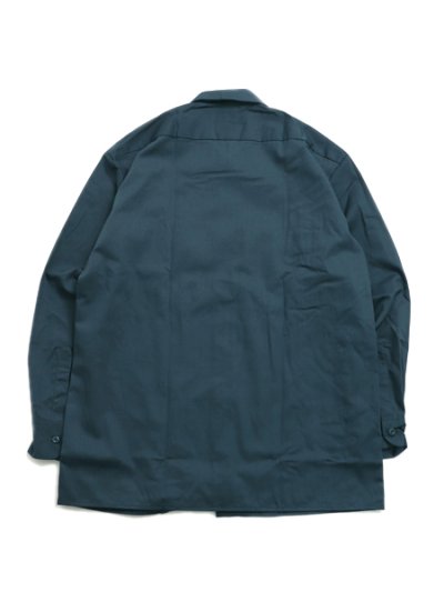 画像2: DICKIES L/S WORK SHIRT-AIRFORCE BLUE