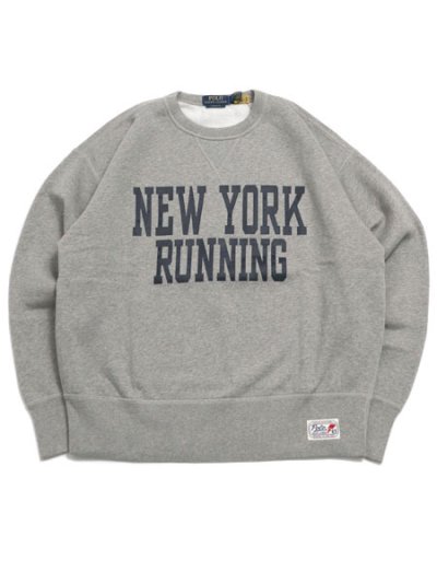 画像1: 【送料無料】POLO RALPH LAUREN RUN CLUB NEW YORK RUNNING CREW SWEAT