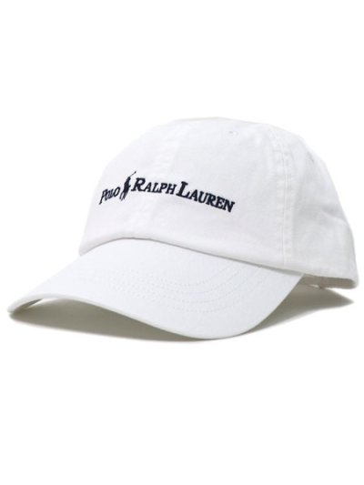 画像1: 【送料無料】POLO RALPH LAUREN COTTON TWILL BALL LOGO CAP