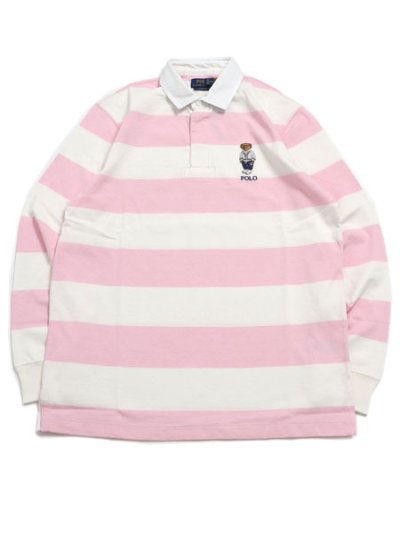 画像1: 【送料無料】POLO RALPH LAUREN HERITAGE ICON BEAR RUGBY SHIRT