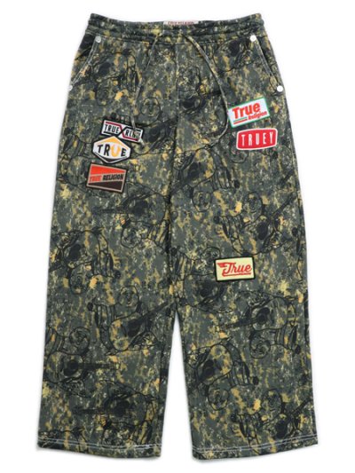 画像1: 【送料無料】TRUE RELIGION BIG T BUDDHA CAMO SWEATPANT BUDDHA CAMO