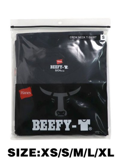 画像1: Hanes BEEFY TEE 1P CREW NECK