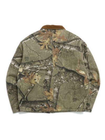 画像2: 【送料無料】HUF REALTREE MEGABLAST WORK JACKET DESERT