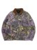 画像1: 【送料無料】HUF REALTREE MEGABLAST WORK JACKET LILAC (1)