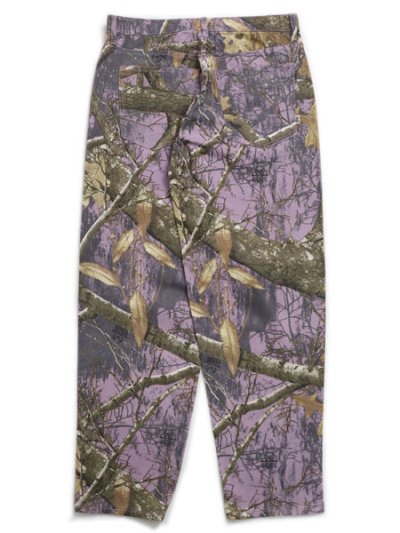 画像2: 【送料無料】HUF REALTREE CROMER PANT LILAC