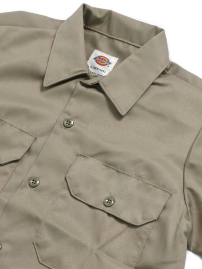 画像3: 【KIDS】DICKIES BOYS S/S WORK SHIRT-DESERT SAND