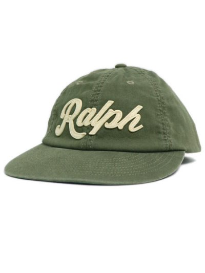 画像1: 【送料無料】POLO RALPH LAUREN AUTHENTIC HERRINGBONE BASEBALL CAP