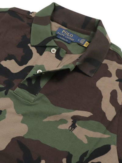 画像3: 【送料無料】POLO RALPH LAUREN CLASSIC FIT MESH CAMO POLO SHIRT