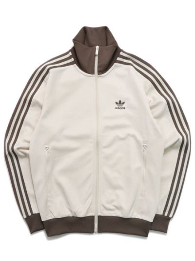 画像1: 【送料無料】ADIDAS BECKENBAUER TRACKTOP-WONDER WH/TRACE BRN