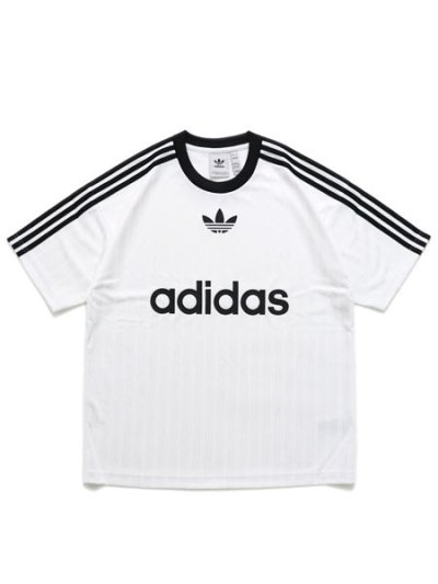 画像1: ADIDAS ADICOLOR POLY TEE-WHITE/BLACK