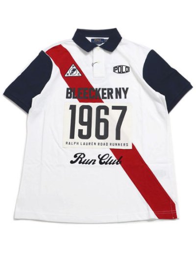 画像1: 【送料無料】POLO RALPH LAUREN CLASSIC FIT RUN CLUB MESH POLO SHIRT