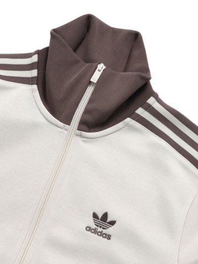 画像3: 【送料無料】ADIDAS BECKENBAUER TRACKTOP-WONDER WH/TRACE BRN