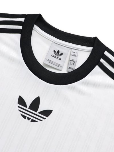 画像3: ADIDAS ADICOLOR POLY TEE-WHITE/BLACK