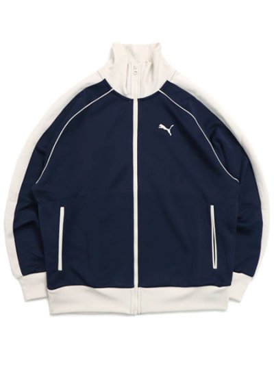 画像1: 【送料無料】PUMA T7 TRACK JACKET JP-PUMA NAVY