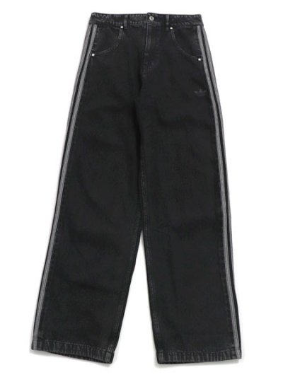 画像1: 【送料無料】ADIDAS DENIM FIREBIRD PANTS-TRUE BLACK DENIM