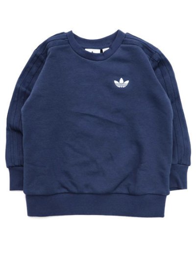 画像2: 【KIDS】ADIDAS KIDS DENIM CREW SET-MED BL DNM/NIGHT IND