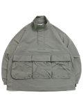 【送料無料】SNOW PEAK NYLON TUSSAH ANORAK LIGHT OLIVE