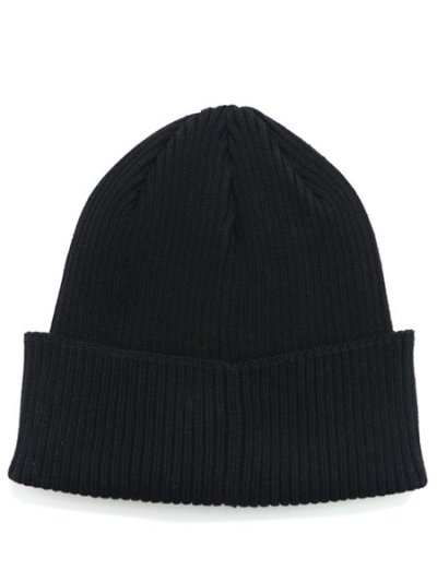 画像2: 【送料無料】C.P.COMPANY COTTON GOGGLE BEANIE BLACK