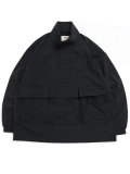 【送料無料】SNOW PEAK NYLON TUSSAH ANORAK BLACK