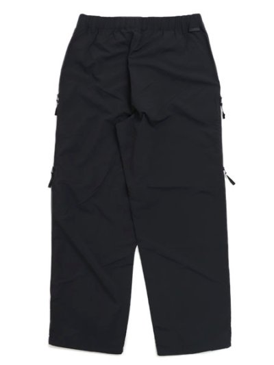 画像2: 【送料無料】SNOW PEAK NYLON TUSSAH UTILITY STORAGE PANTS BLACK