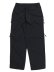 画像2: 【送料無料】SNOW PEAK NYLON TUSSAH UTILITY STORAGE PANTS BLACK (2)