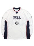 【送料無料】ICECREAM FOOTBALL LS SHIRT WHITE