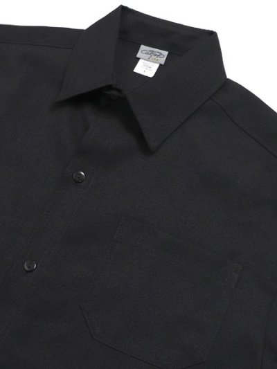 画像3: CALTOP PLAIN L/S WORK SHIRT BLACK