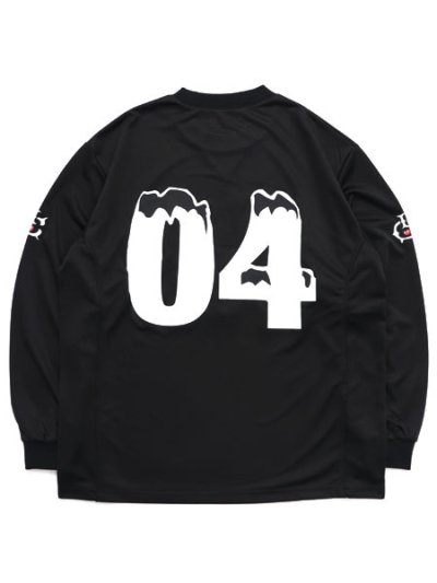 画像2: 【送料無料】ICECREAM FOOTBALL LS SHIRT BLACK