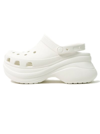 画像1: 【送料無料】crocs WMNS CLASSIC BAE CLOG WHITE