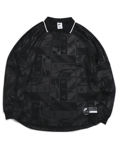 画像1: NIKE AIR LS JERSEY-BLACK/BLACK