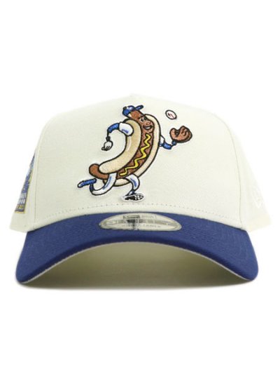 画像2: NEW ERA 9FORTY HOTDOG DODGER STADIUM 60TH WH/BL