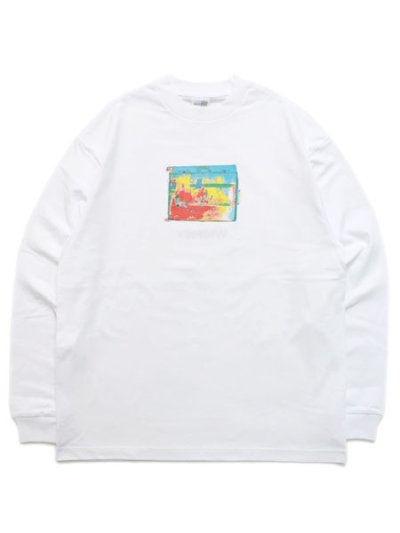 画像1: WHIMSY SOCKS XRAY L/S TEE WHITE