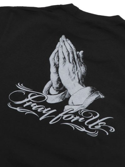 画像4: STREET WEAR SUPPLY PRAY FOR US DECORATED FOIL TEE