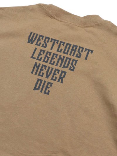 画像4: STREET WEAR SUPPLY WEST COAST LEGENDS NEVER DIE TEE