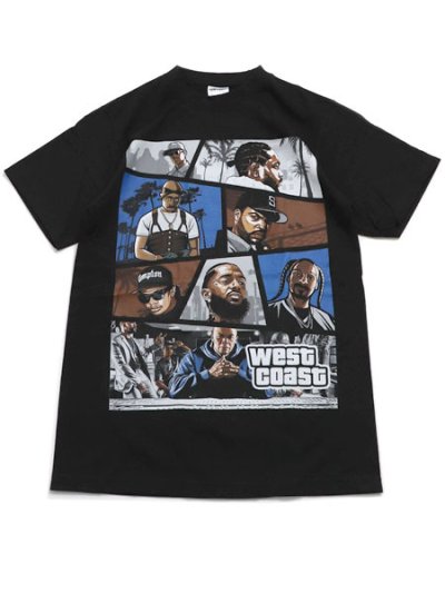 画像1: STREET WEAR SUPPLY GRAND WEST COAST #2 TEE