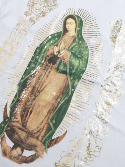 画像3: STREET WEAR SUPPLY PRAY FOR US DECORATED FOIL TEE